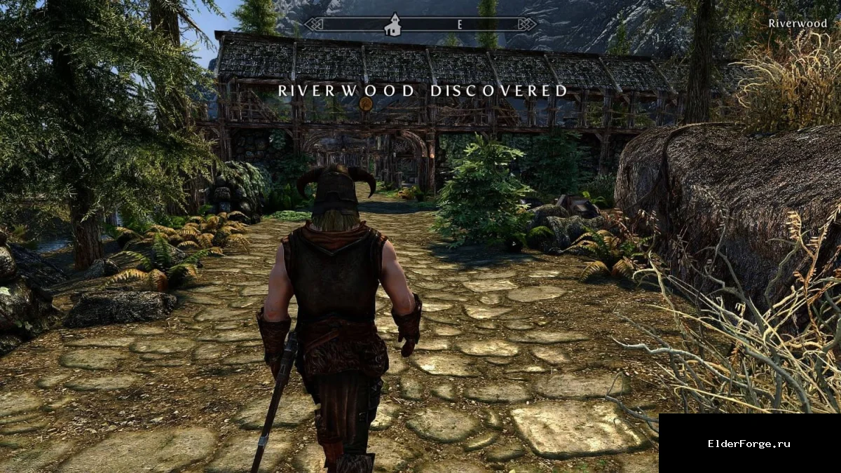 Обложка мода: Обнаружение локаций без лишних надписей – мод для Skyrim SE