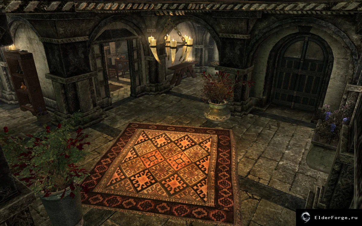 Обложка мода: Поместье Высокий шпиль для Skyrim LE — обновление, новые объекты и улучшения
