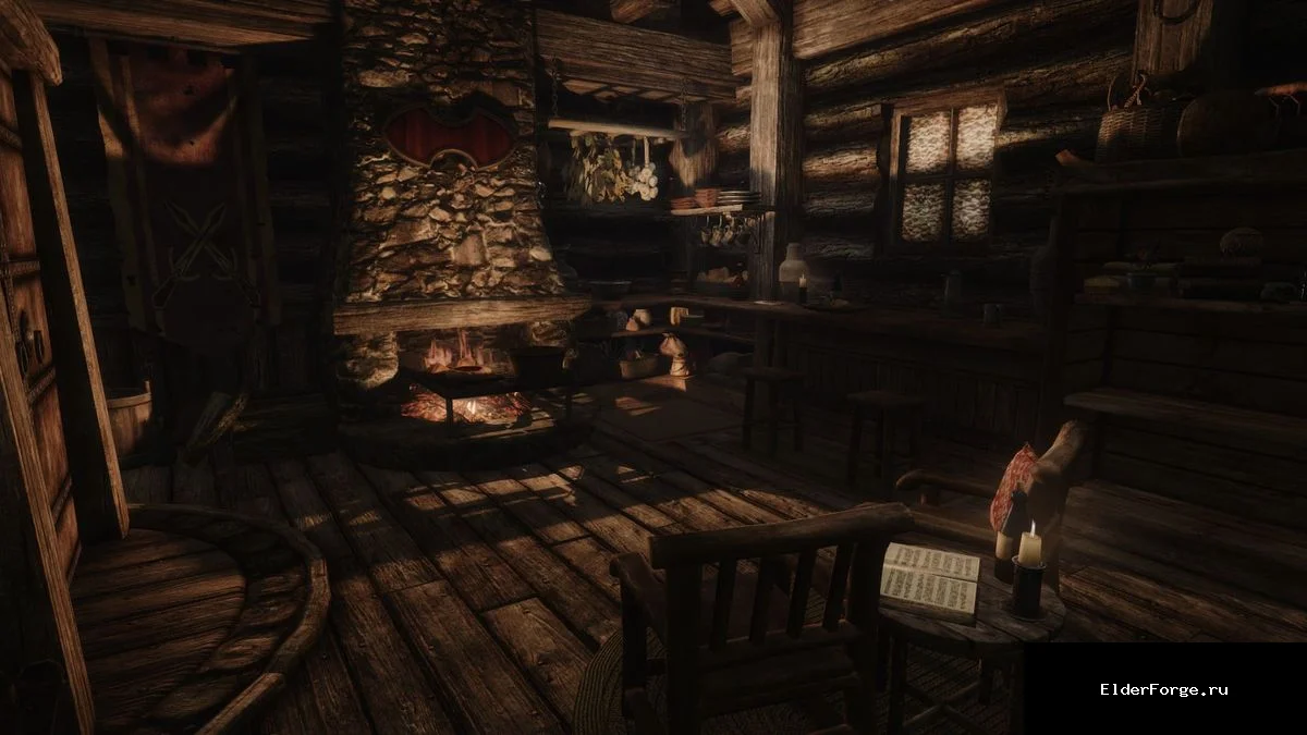 Обложка мода: Обновлённый дом Медовик в Рифтене для Skyrim SE‑AE
