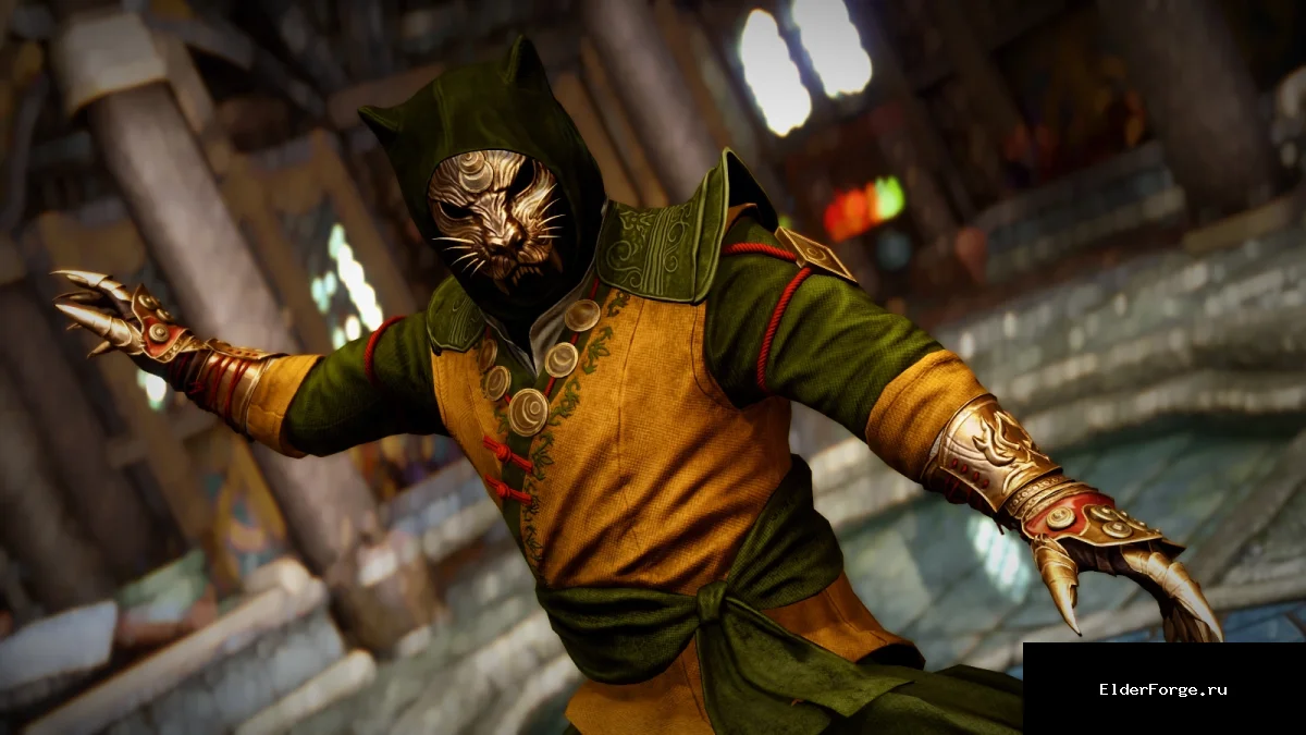 Обложка мода: Одеяние лунного монаха – Moon Monk's Robes для Skyrim Legendary Edition