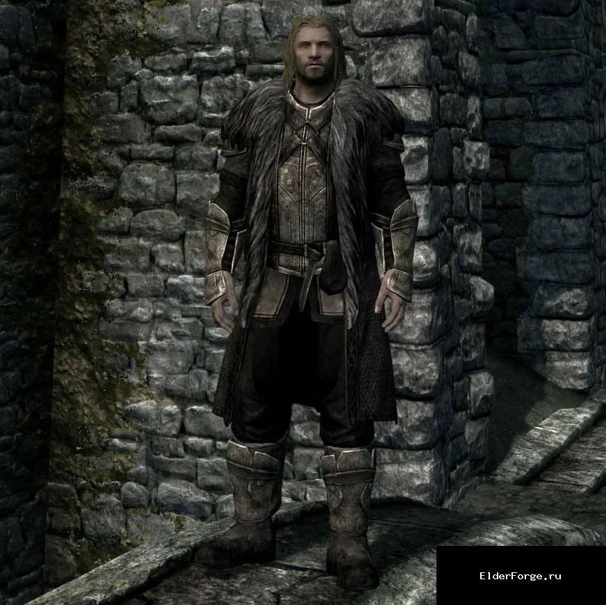 Обложка мода: Одеяние Тана для Skyrim LE — новая броня, крафт в кузнице