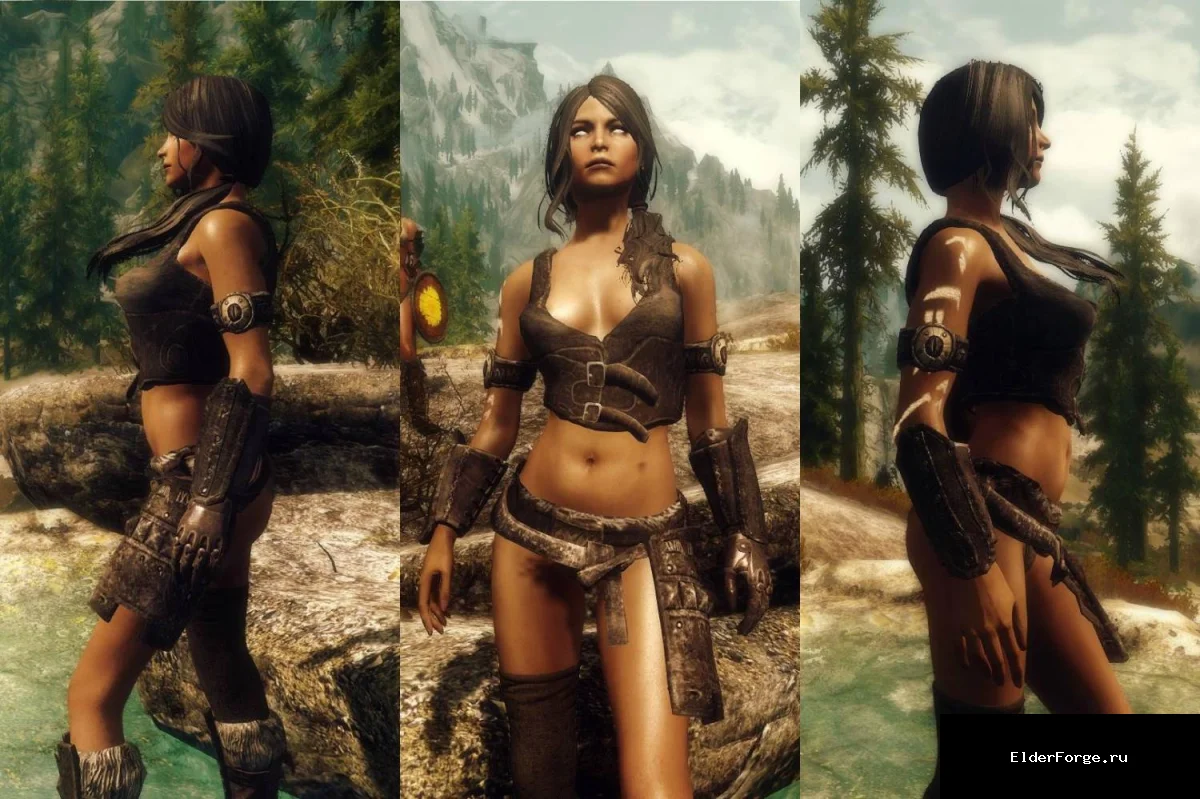Обложка мода: Одежда путницы для Skyrim Legendary Edition – крафтовый набор одежды