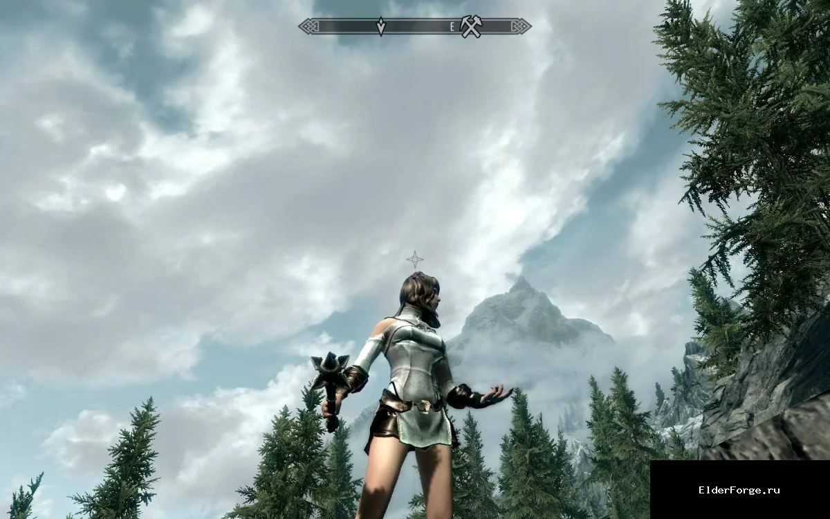 Обложка мода: Одежда Селин для Skyrim LE – три стильных комплекта CBBE