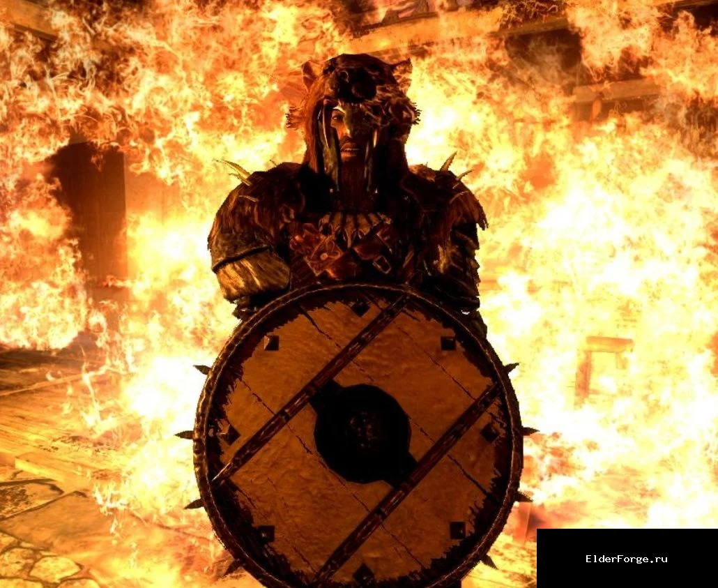 Обложка мода: Один — новый танковый компаньон для Skyrim LE