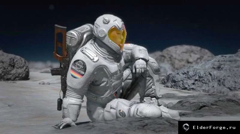 Обложка мода: Официальный коллекционный космический костюм Constellation для Starfield
