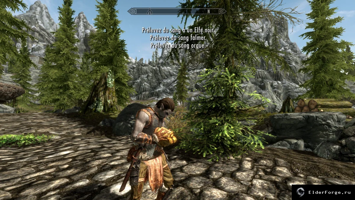 Обложка мода: Огма Инфиниум — прохождение квестов в Skyrim LE без бессмысленных убийств