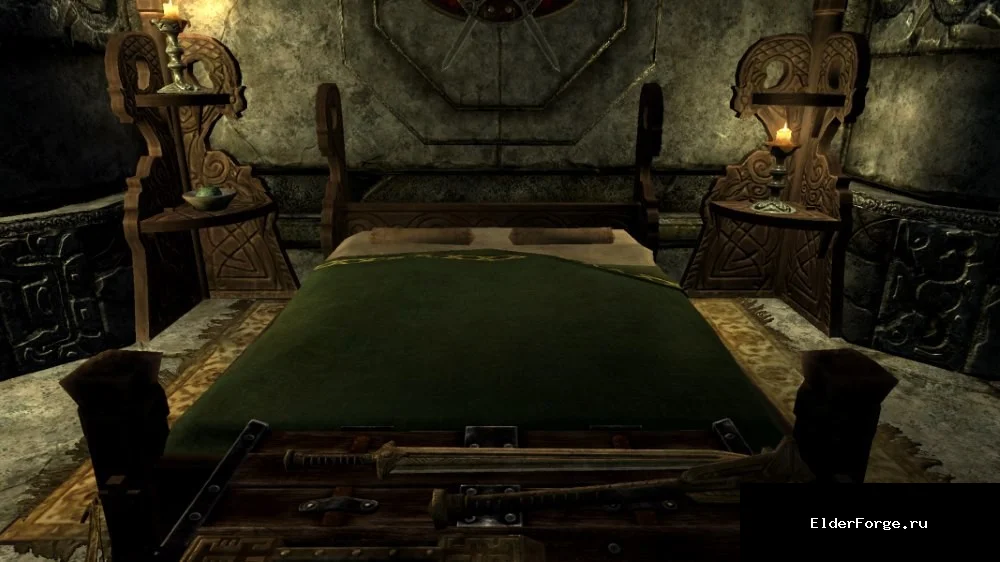 Обложка мода: Only Save When Resting LE — сохранение только при отдыхе в кровати в Skyrim