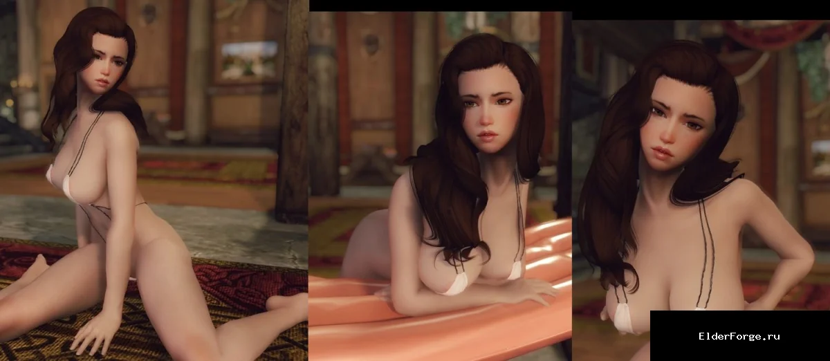 Обложка мода: Опасный пресет UNP BodySlide для Skyrim LE – естественное тело без лишних форм