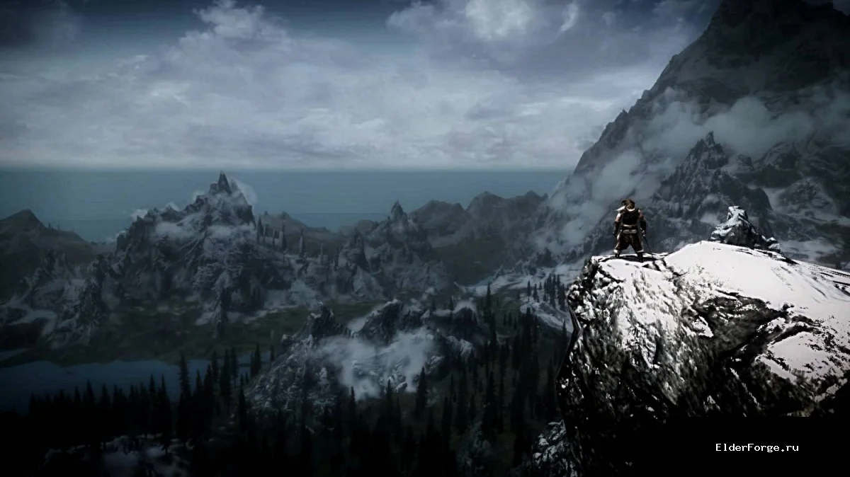 Обложка мода: Осанка Истинного Героя – эпическая стойка Довакина для Skyrim LE
