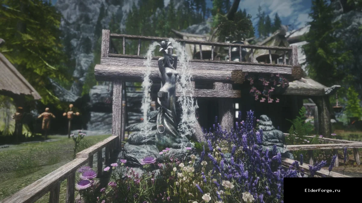 Обложка мода: Осиновая ложа – уютный дом в лесах Истмарка для Skyrim Legendary Edition