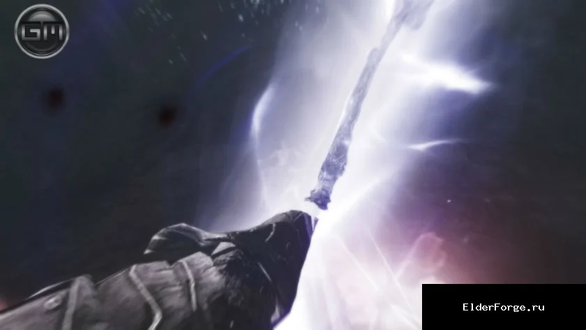 Обложка мода: Остановка времени LE — заморозка времени и магический лук для Skyrim LE