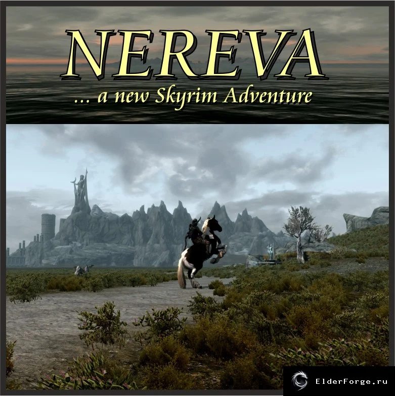 Обложка мода: Остров Нирива для Skyrim LE — новые земли, подземелья и руины
