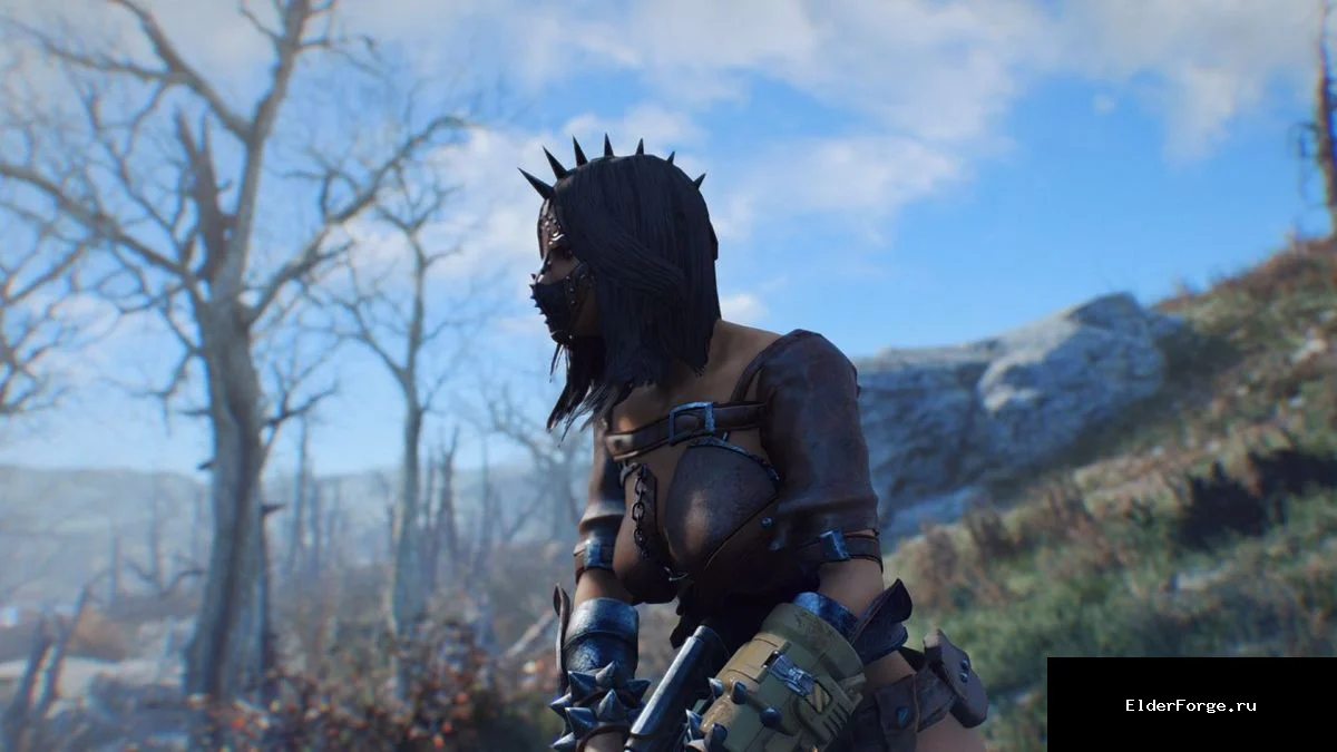 Обложка мода: Отголоски Среднего Запада — броня рейдеров для Fallout 4