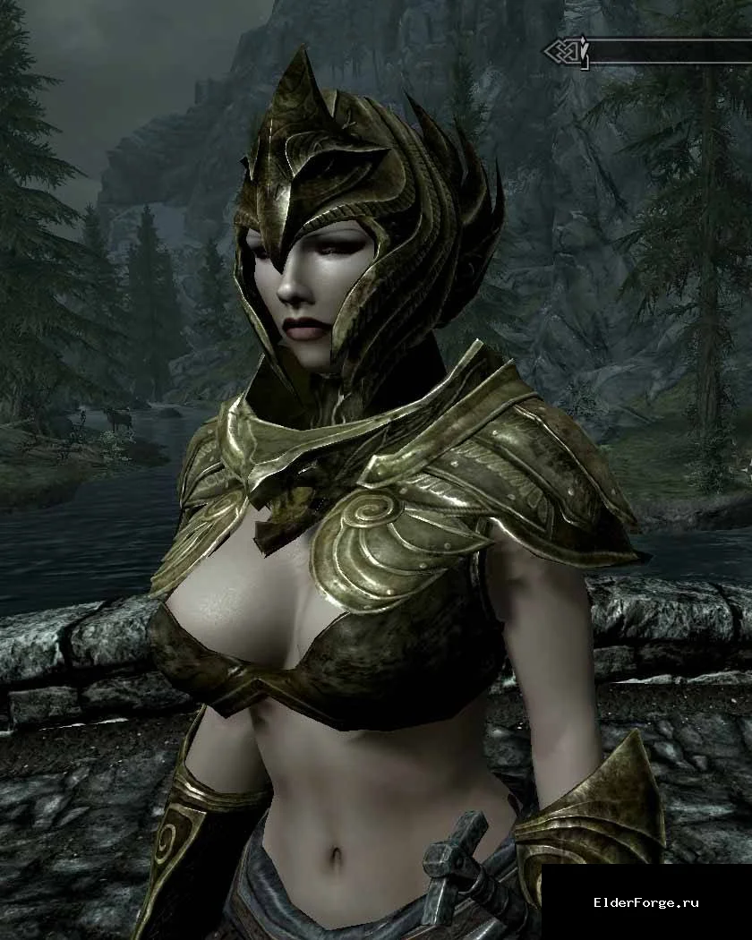 Обложка мода: Откровенный реплейсер стандартной брони и одежды для Skyrim LE