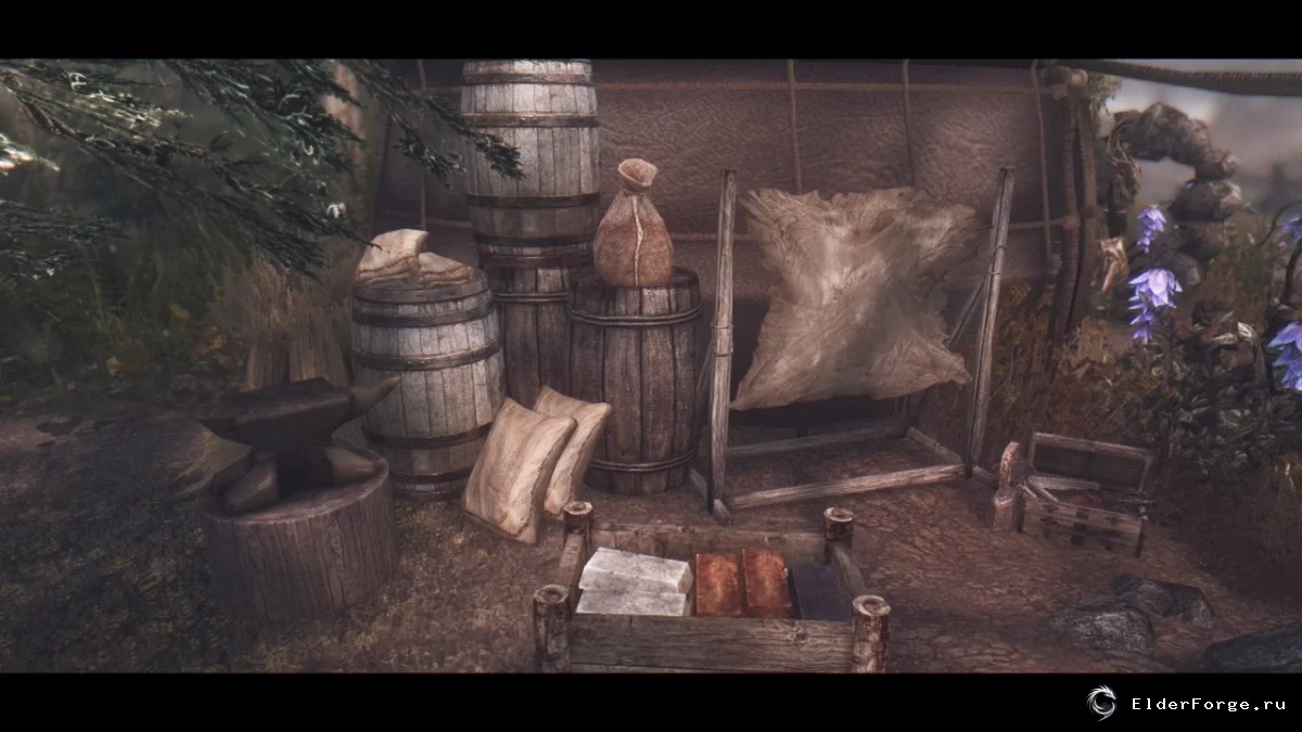 Обложка мода: Палата Некроманта — темное убежище некроманта для Skyrim LE