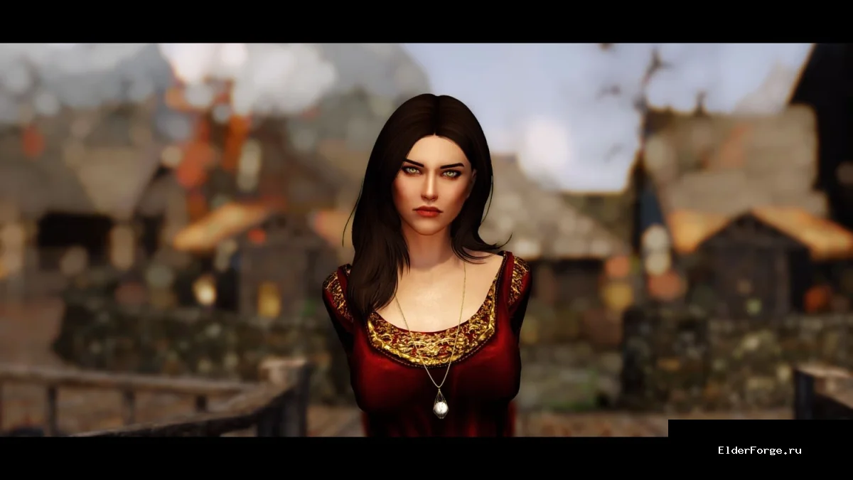 Обложка мода: Pandorable SE – красивый реплейсер Мавен и Ингун Черный Вереск для Skyrim Special Edition