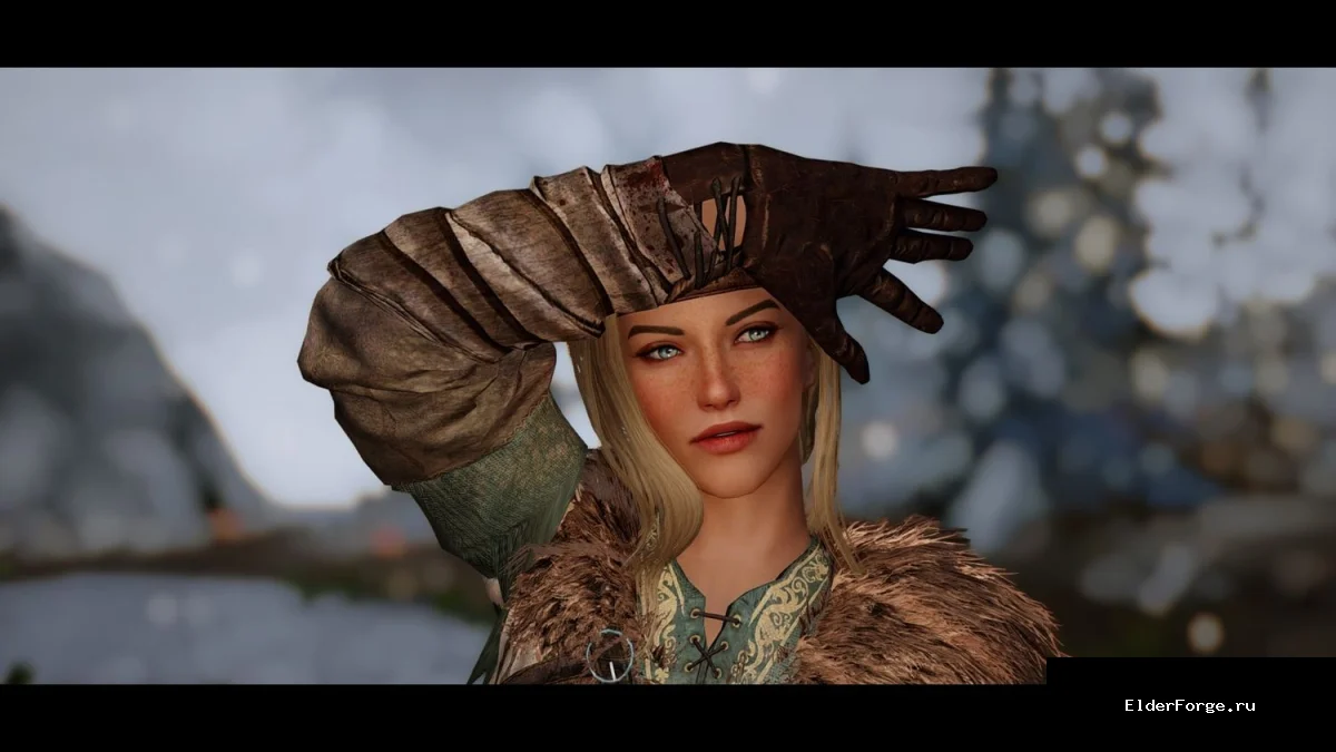 Обложка мода: Pandorable's Frea – улучшенный реплейсер Фреи для Skyrim SE/AE