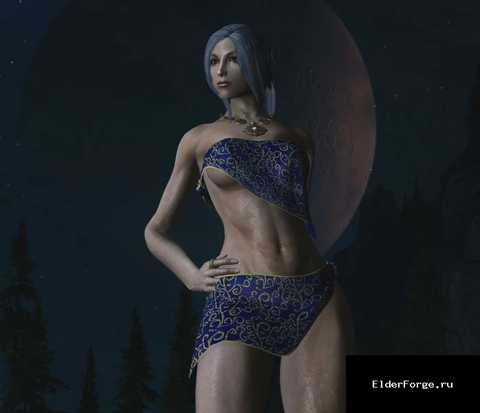 Обложка мода: Парео для 7B, CBBE и UNP – коллекция ярких накидок для Skyrim LE