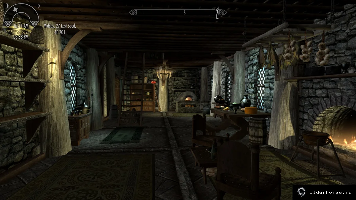 Обложка мода: Новые интерьеры всех домов игрока — Skyrim Legendary Edition