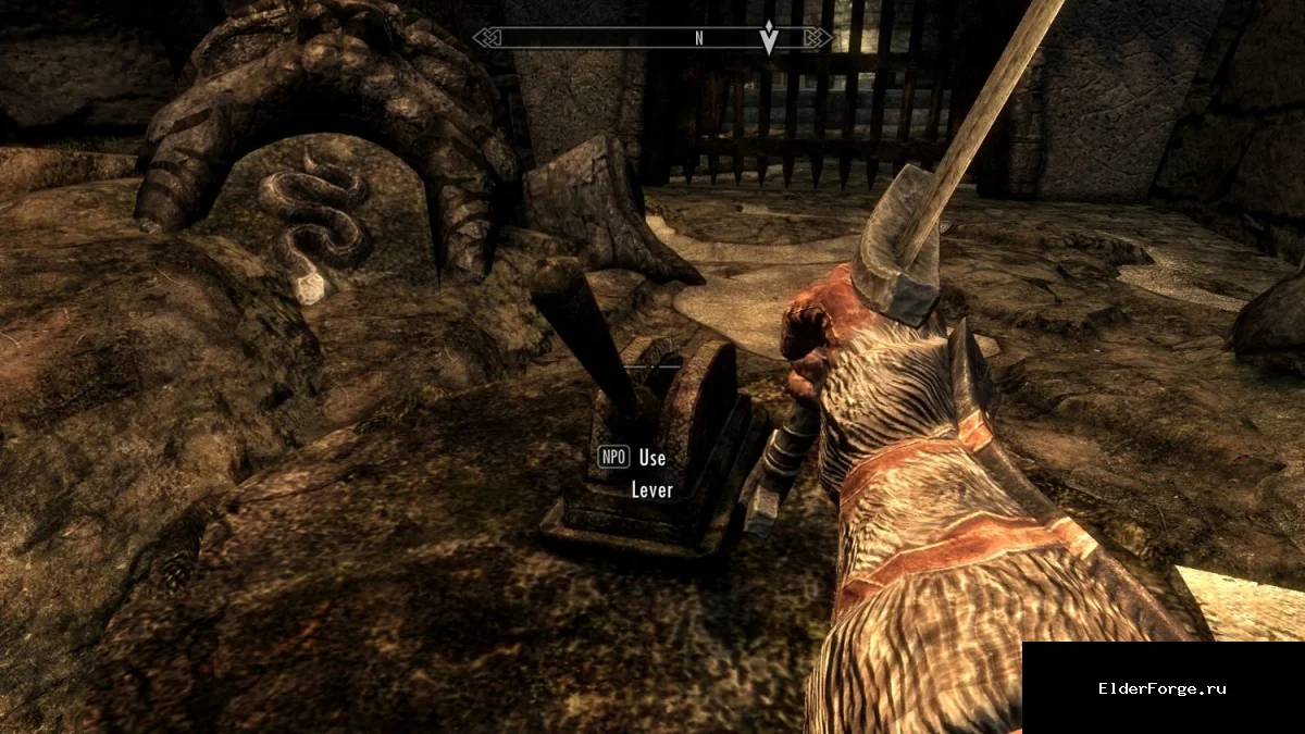 Обложка мода: Переключатели одним ударом – быстрая активация рычагов в Skyrim SE/AE