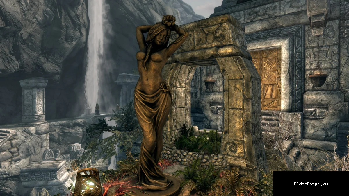 Обложка мода: Переработанная статуя Дибеллы для Skyrim SE – 2K‑4K реплейсер