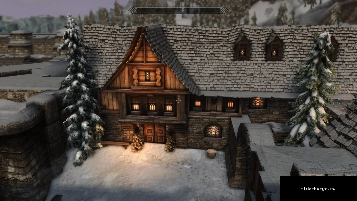 Обложка мода: Переработанный Виндхельм – новые деревья для Skyrim SE