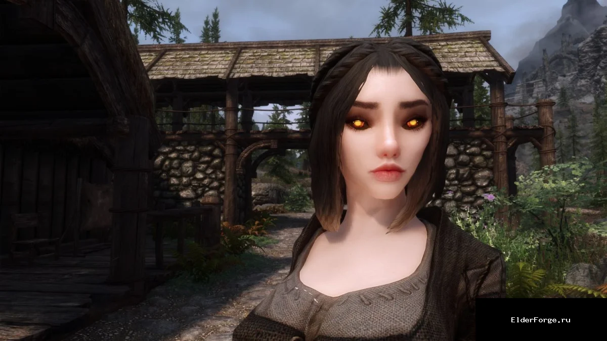 Обложка мода: Переработка Сераны для Skyrim SE – улучшенный внешний вид и анимации