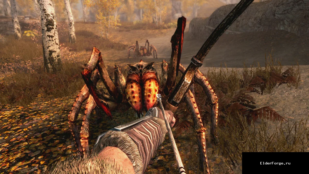 Обложка мода: Переработка урона по уровням сложности – Elite версия для Skyrim SE/AE