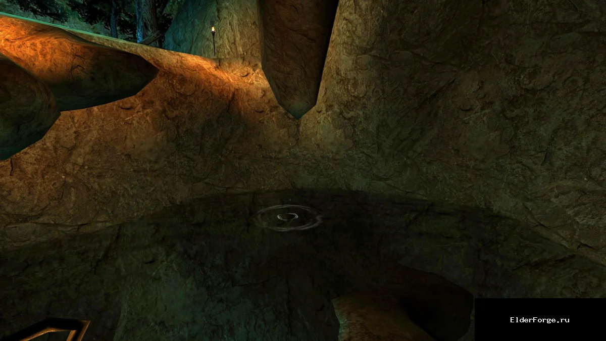 Обложка мода: Пещерная Капель — визуальный эффект капающей воды в Morrowind