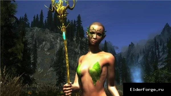 Обложка мода: Песнь Жизни – уникальный друидский мод для Skyrim Legendary Edition