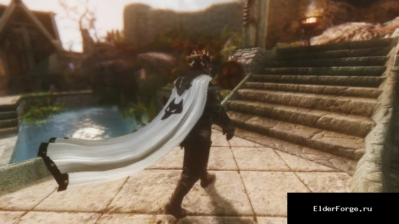 Обложка мода: Плащи Скайрима с физикой — Illustrious HDT Cloaks of Skyrim LE