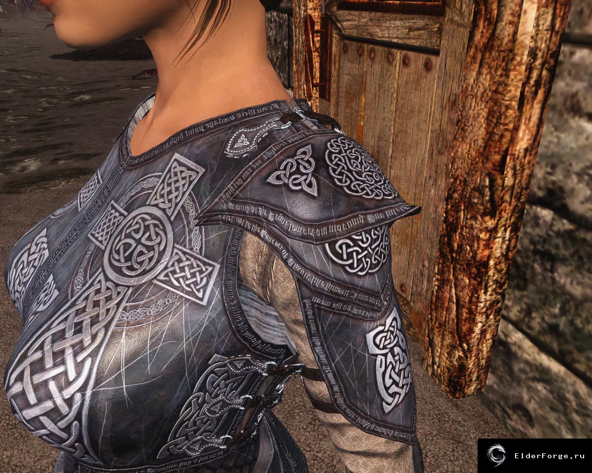 Обложка мода: Пластинчатая броня для женщин в Skyrim LE – стильные наборы от newmiller
