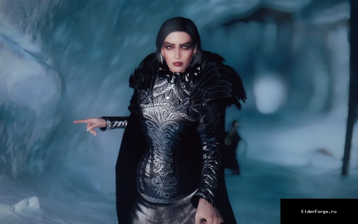 Обложка мода: Платье Хелены Моджеевской — эксклюзивный наряд для Skyrim SE/AE