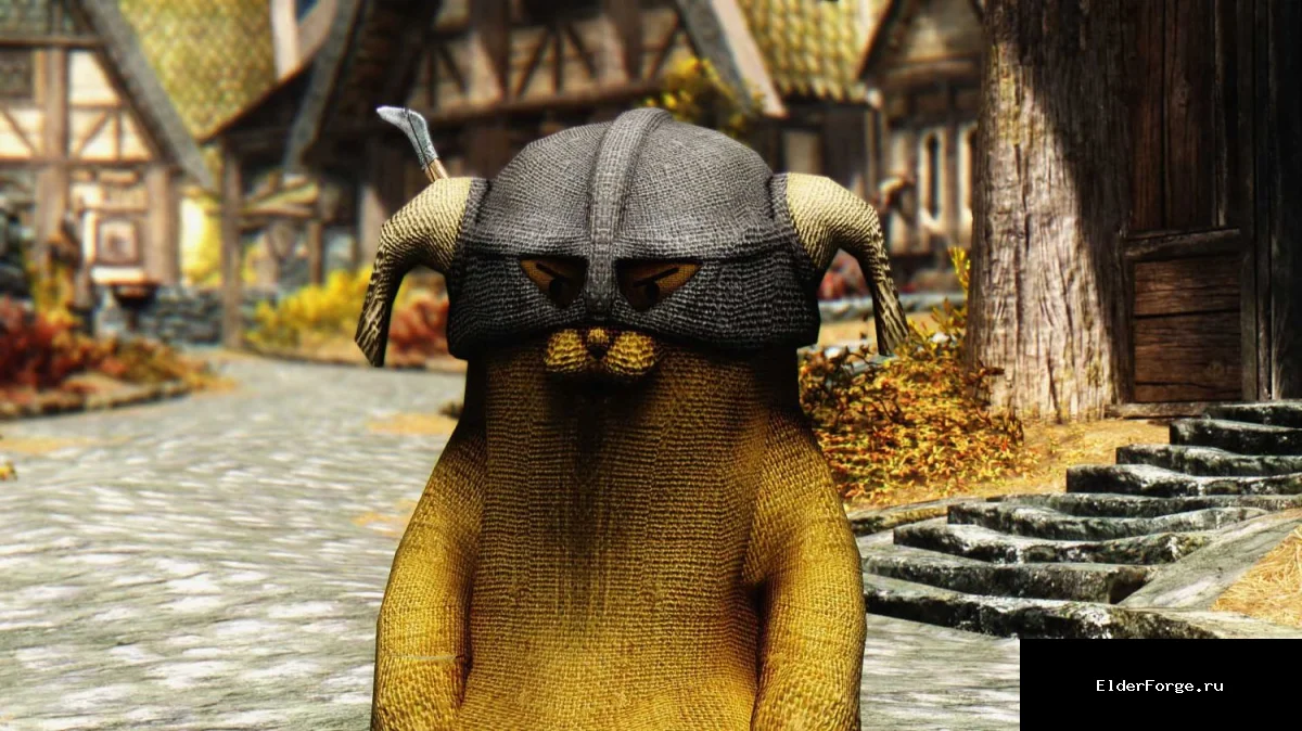 Обложка мода: Плюшевый Тед – милый медвежий компаньон для Skyrim Legendary Edition