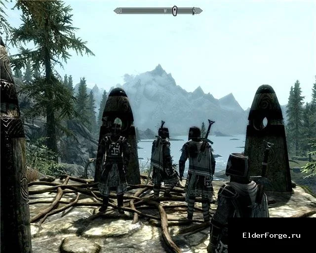 Обложка мода: Подразделение рыцарей‑госпитальеров – новые спутники в Skyrim Legendary Edition