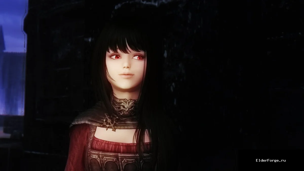 Обложка мода: Подростки Серана, Валерика и София — новый визуальный мод для Skyrim LE