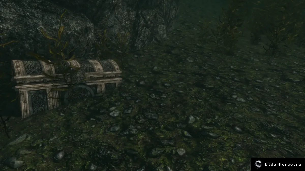 Обложка мода: Подводные сокровища — порт на Skyrim SE-AE