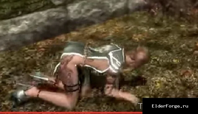 Обложка мода: Ползаем на четвереньках – новая анимация для Skyrim LE