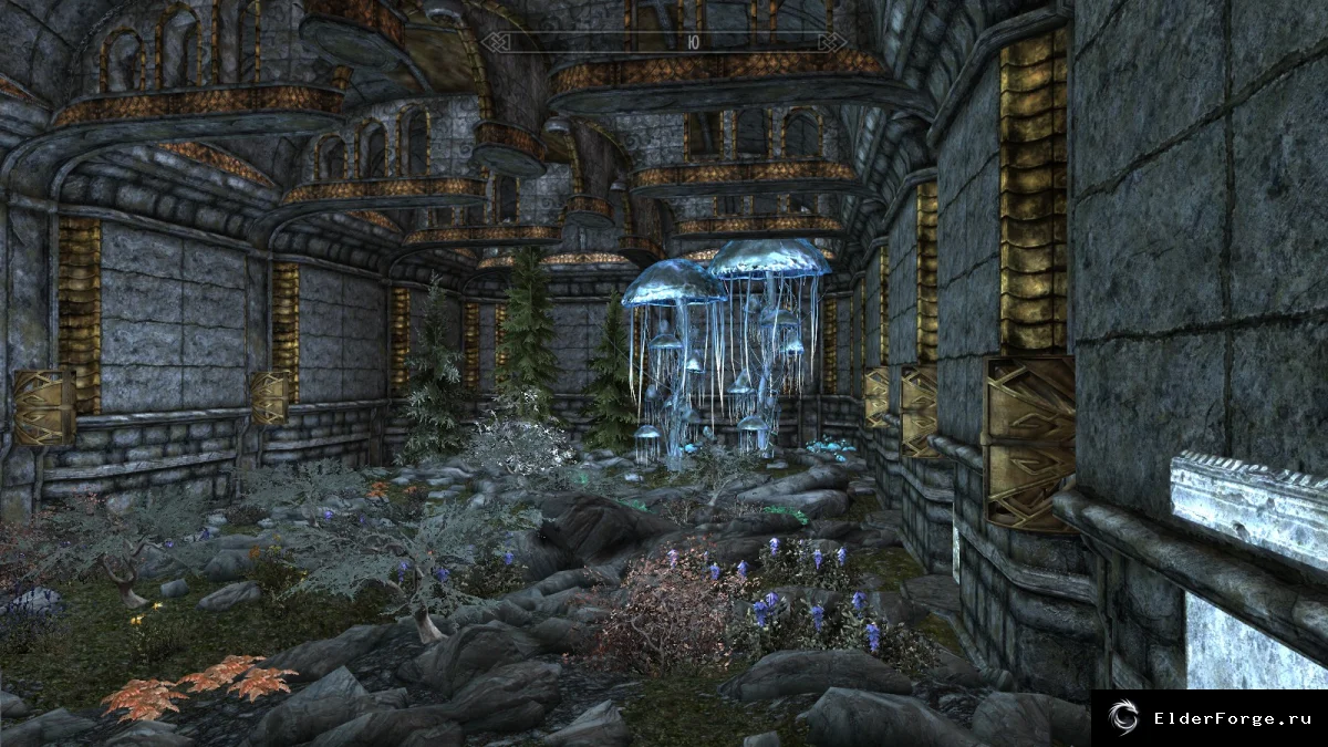 Обложка мода: Поместье Елены в Skyrim LE: подземный сад и новая локация