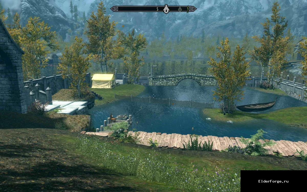 Обложка мода: Поместье Осиное – уникальная локация для Skyrim SE и AE