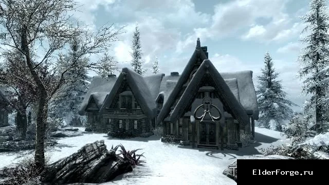 Обложка мода: Поместье Скаал – уютный дом в Вороньей Скале для Skyrim Legendary Edition