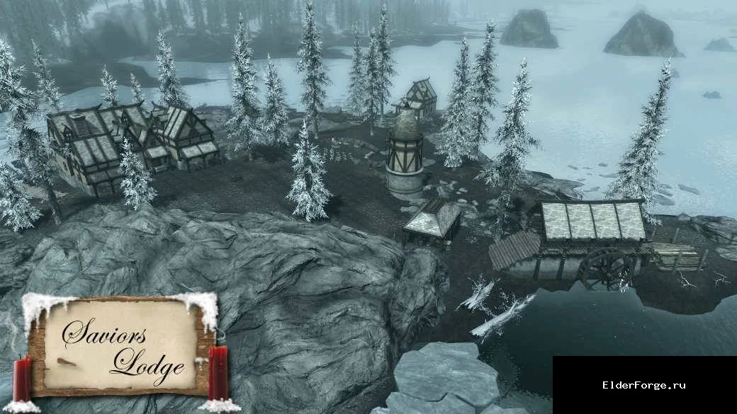 Обложка мода: Поместье Спасителя LE — Saviors Lodge v1.0