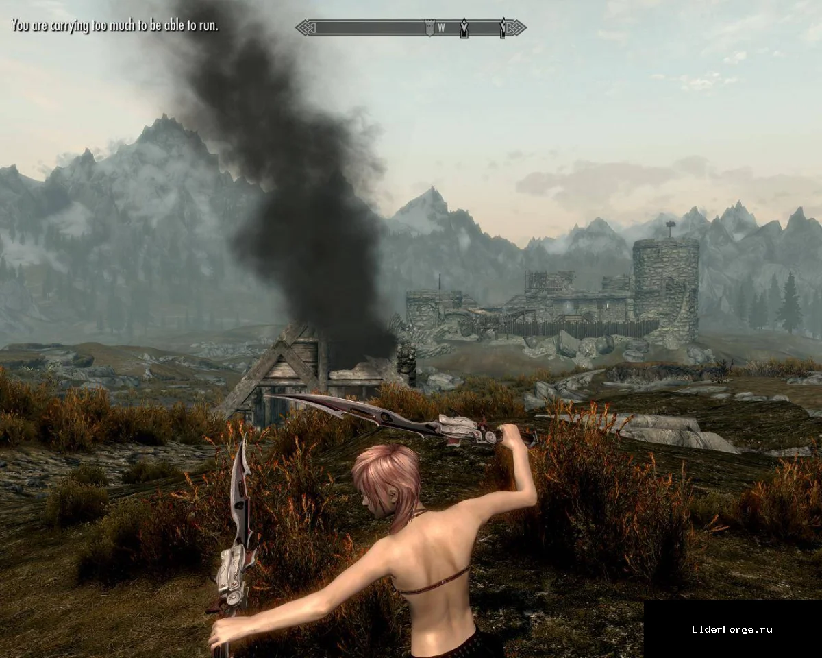 Обложка мода: Повелитель молний – электрический меч для Skyrim Legendary Edition