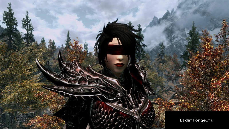 Обложка мода: Повязки на глаза для Skyrim SE‑AE – 8 цветов, совместимы с шлемами
