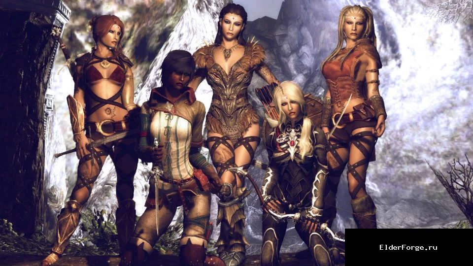 Обложка мода: Позы для скриншотов LE — Pinup Poser, 766 поз через кольца в Skyrim