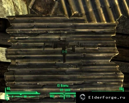 Обложка мода: PP-2000 для Fallout: New Vegas: новое 9мм оружие с апгрейдами