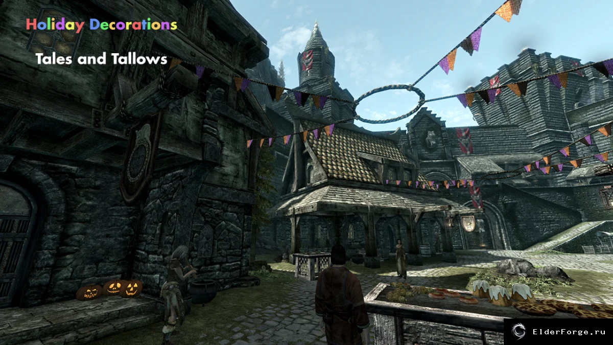 Обложка мода: Праздники Skyrim LE — тамриэльские торжества и локальные события