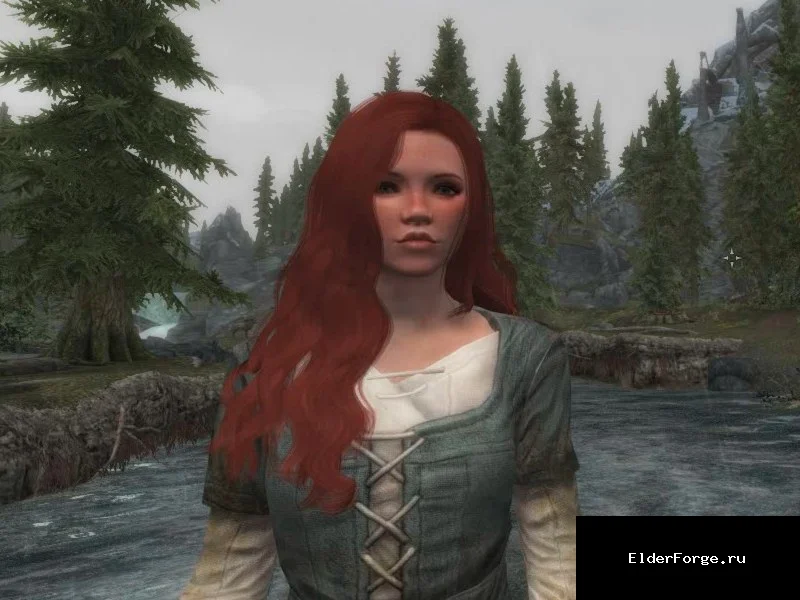 Обложка мода: Пресет бретонки LE / Breton Female Face Preset RaceMenu