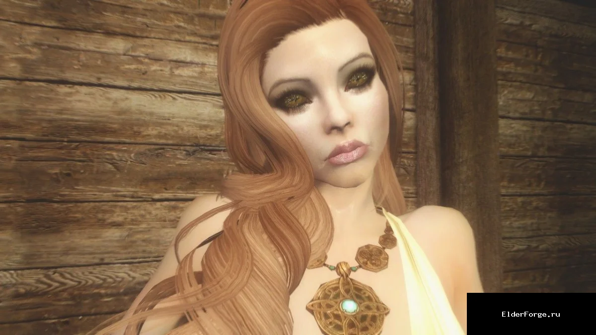 Обложка мода: Пресет «Милая Орочка» для RaceMenu – уникальный облик орка в Skyrim LE