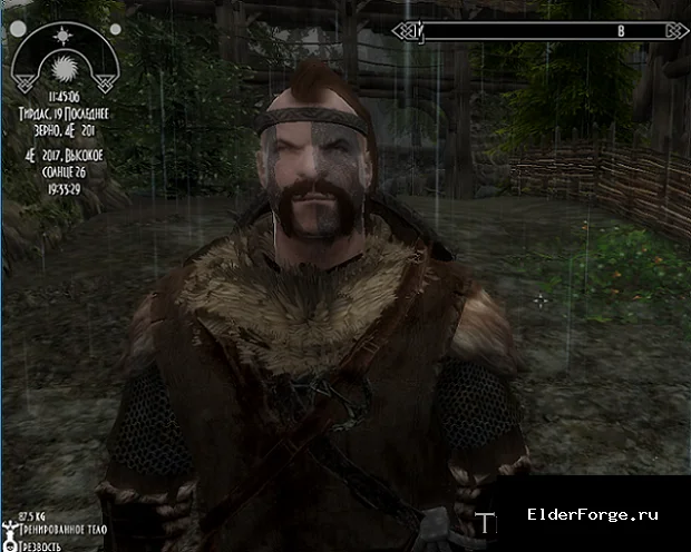 Обложка мода: Пресет норда Ольгерда для Skyrim LE – лорный внешний вид персонажа